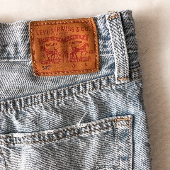 Levi’s 501 Original HR Denim Shorts - Picture 8 of 12